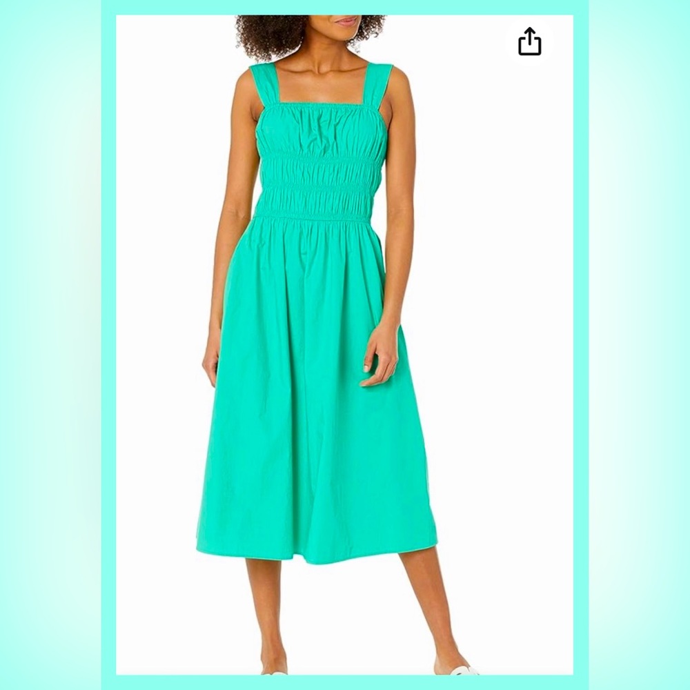 NWT Gorgeous Soft Smocked MIDI Dress! XL